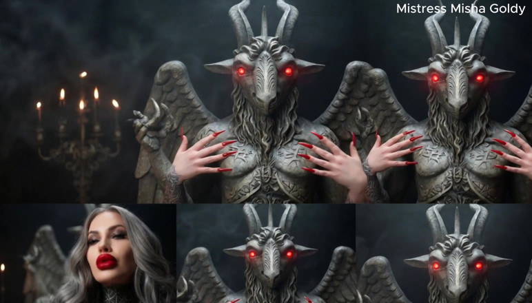 Goddess Misha Goldy: 내가 네 뇌를 자극하는 동안 제대로 내 냄새 맡아, 패배자야.