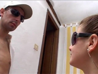 Xtime Network: Sissy dude listens to everything from brunette slut