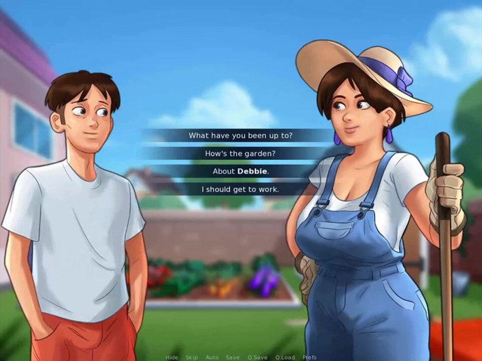 Dirty GamesXxX: Літня сага: перевірка мілфи перед тим, як піти в коледж, 25 серія