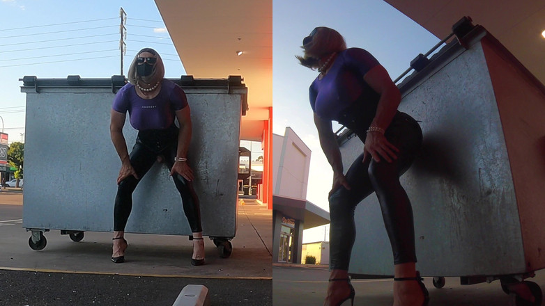 Muscle Sissy Slut Jessica: Kaslı sürtük herkesin içinde teşhir ediliyor ve sikiliyor