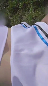 Mayu n. 71 Esibizionista sesso con costume da marinaio in hotel