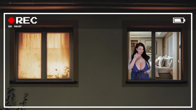 Lovely Lilith: Vecina țâțoasă este o vedetă porno