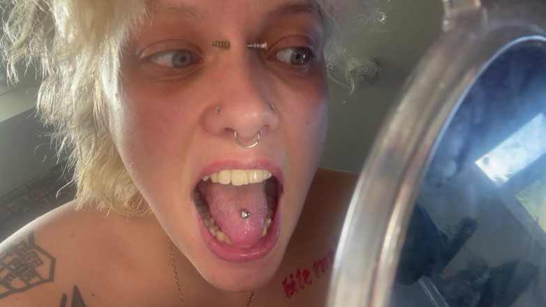 Glitterqueen1999: Prohlídka úst Uvula Tonsils Zuby Jazyk Kontrola