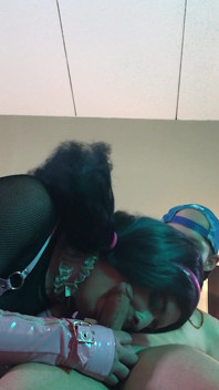 Hot TS Kelsey Masters Deepthroating Big Cock - Compilation 7