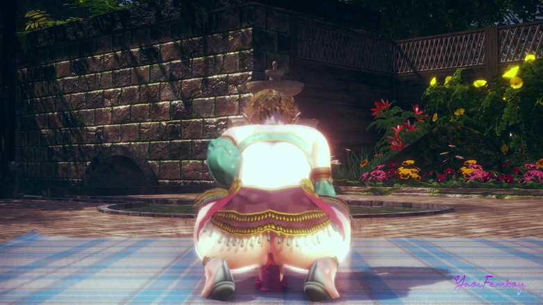 Yaoitube: Zelda Yaoi Femboy - Link Anal Dildo (sem censura)