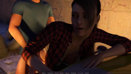 Dirty GamesXxX: Inside Jennifer: Podvádějící přítelkyně šuká dozadu Alley Ep 16