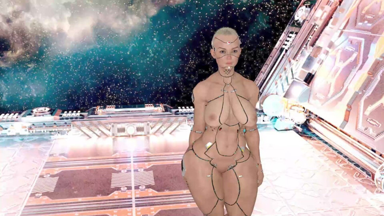 Mature Futanari Lovers: When cyborgs start making new cyborgs