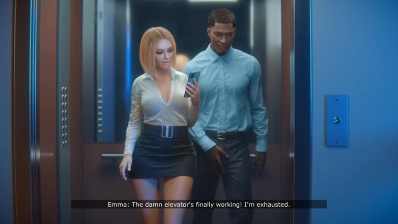 Sex anime taboo: Blocat într-un lift cu soția șefului meu