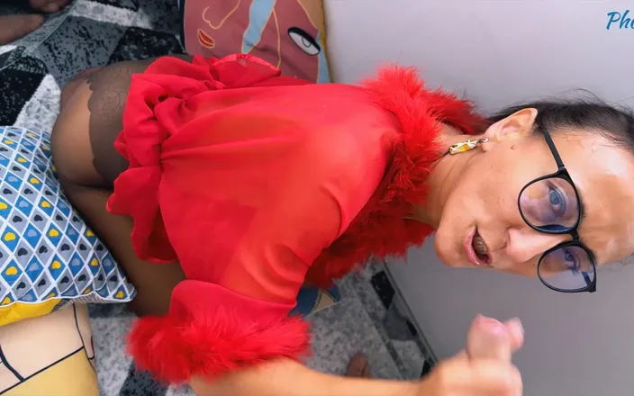 Pantyhose me porn videos: Karina Fox Sucks Cock in Black French Cut Pantyhose