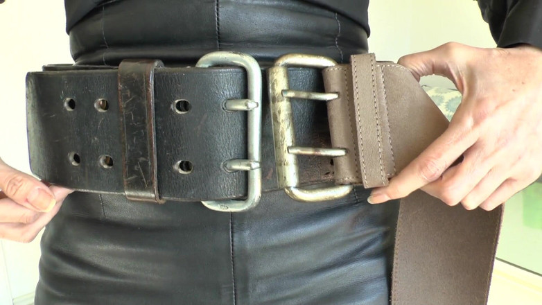 Lady Victoria Valente: Fireman Rudi's Belt Gift: Fitting dan Perbandingan Ikat Pinggang, Lady...