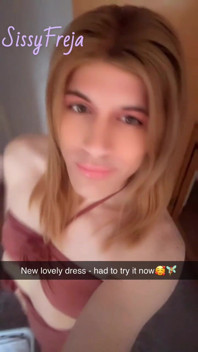 Sissyfreja in New Sexy Dress