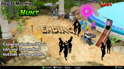 HotSummer117: Harem Island, cap 14 - finale partie 1 avec un harem de filles...