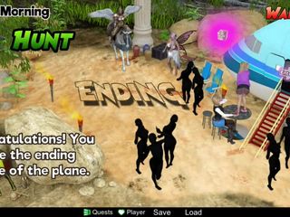 HotSummer117: Harem Island Cap 14 - finale deel 1 met een harem van meisjes...