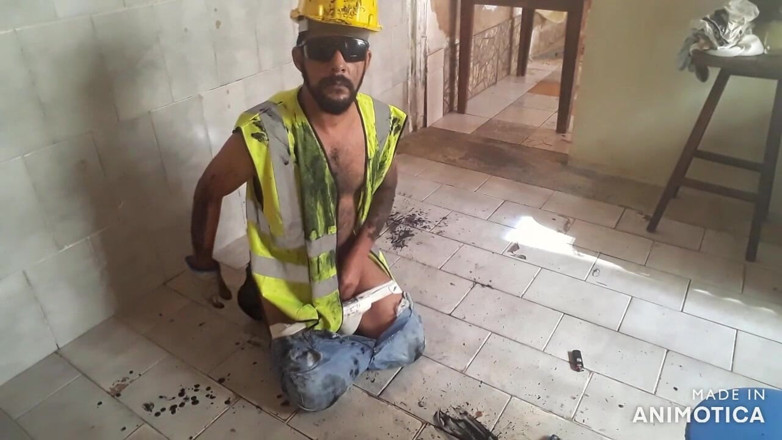 Stink HairyMale: Lío trabajador de barro