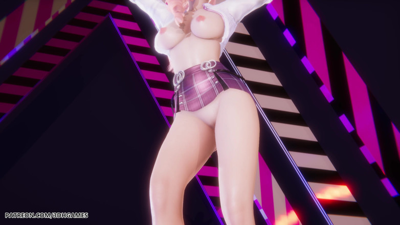 3D-Hentai Games: Newjeans - asap - Seraphine seksi striptiz