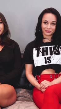 Two Sexy Pornstar Fucking Big Cock
