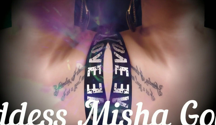 Goddess Misha Goldy: Ik ben je nieuwe mooie verslaving! Kom klaar op mijn...
