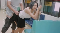 Scene with Asian horny babe in subway - Perv Milfs n Teens