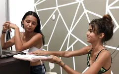 I Arrive at a Job Interview and the Very Horny Boss Warms Me up to Fuck Me