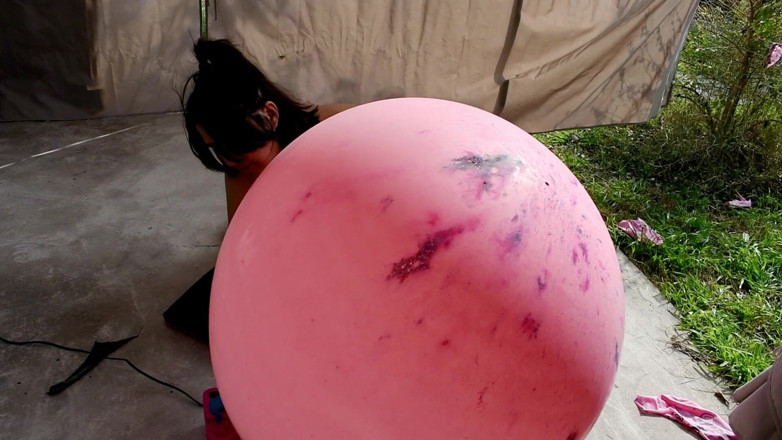 melu_world: Lieben im freien mit 36-zoll-großen Ballons - Bunny Looner