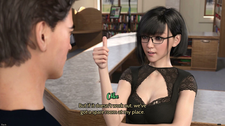 3D Cartoon Porn: Fresh Women 21 - First Day of College and Alyssa Gives Simon...