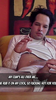 Rodney Roux’s Manga Nerd Cumshot: Pink Stripes & Beach House Heat