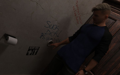 AVN Teller - Gay: Hunk Empire 1 - Un Glory Hole Intéressant Dans La Salle De...