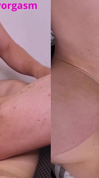 Gay anal orgasmo: jovem gêmeo em meias femboy cavalga pau grande e goza sem mãos grande gay ejaculação crua bareback próstata orgasmo