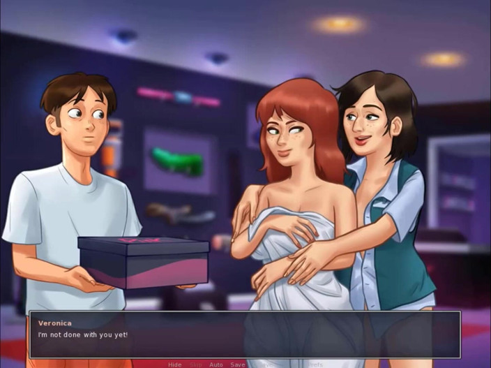 Cartoon Play: Summertime Saga part 60 - lubang besar