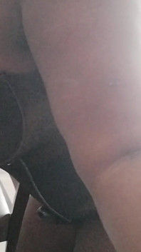 White Sub Kiss Ebony Goddess Ass and Thanks Her