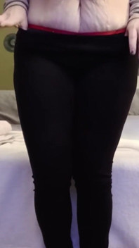 Showing off a different pair of panties every single day.
