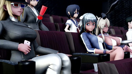 Velvixian3Futanari: 电影院（futa 人妖）