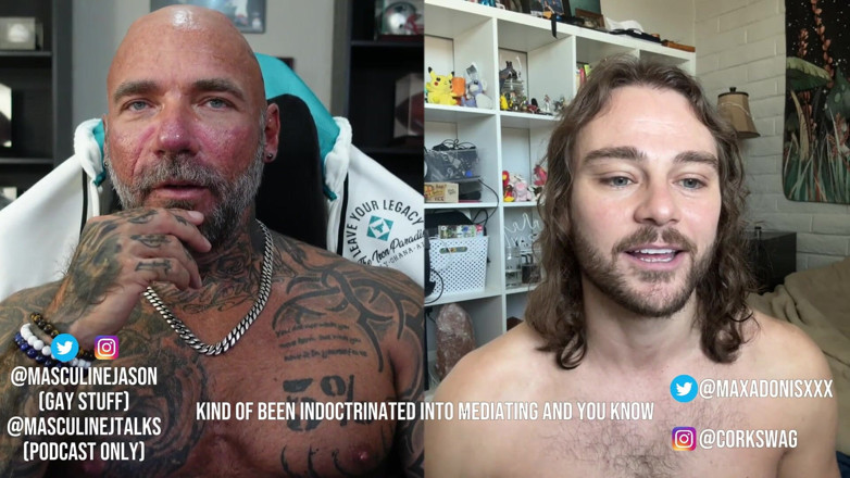Raw and Uncensored with Masculine Jason: Pornohvězda zpověď - Max Adonis (epizoda 113)