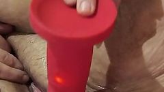 Asshole Fucking Pussy Whore Squirting to Sore for Words