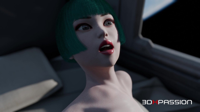 3dxpassion-transgender: Návštěva stanice v beztíži: Lyra dá Futa Kaelenovi špinavý sex, mají...