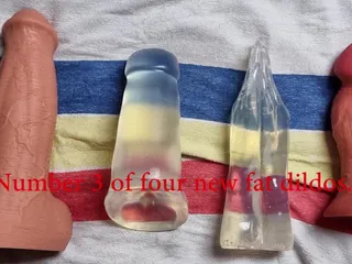 First Ride on My 9,3cm Wide Mega Dildo