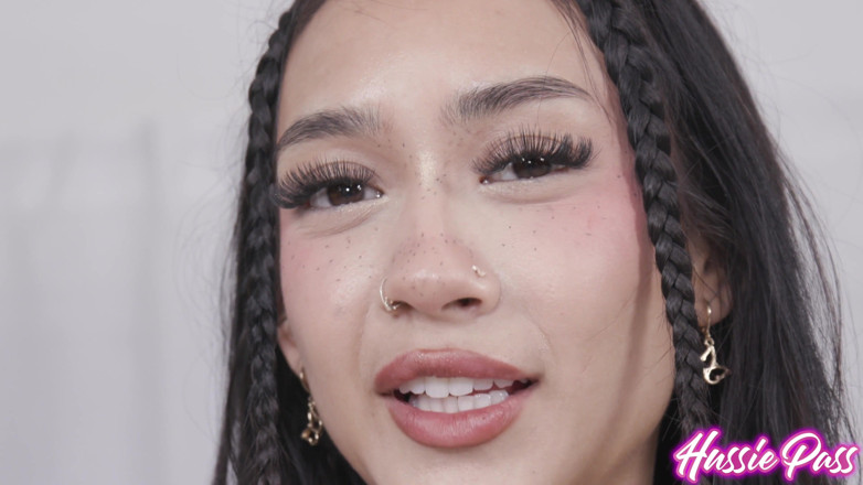 Hussie Auditions: Texas Teen Takes Twelve (inches) Featuring Katie Cai with Damion Dayski