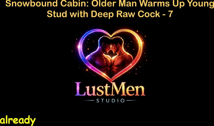 LustMen: Cerita seks gay audio inggeris - kabin snowbound: lelaki tua memanas...