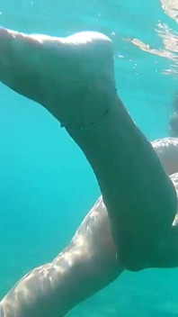 水中ハンドジョブ