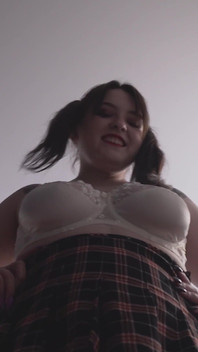 A Girl in a College Uniform Likes to Kick You!