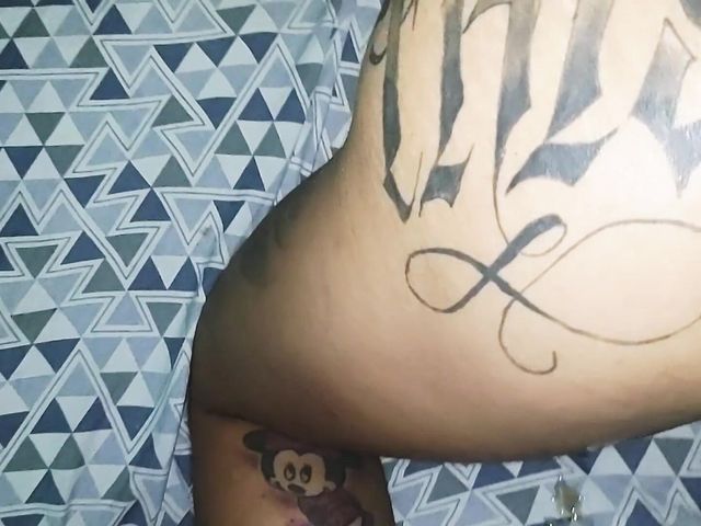 My Neighbor Eating My Ass and Cumming in the Pregnant Neighbor's Ass (Paty angel)