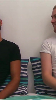 Horny Aussie Kllian and Lewis Enjoys Hard Fucked After BJ