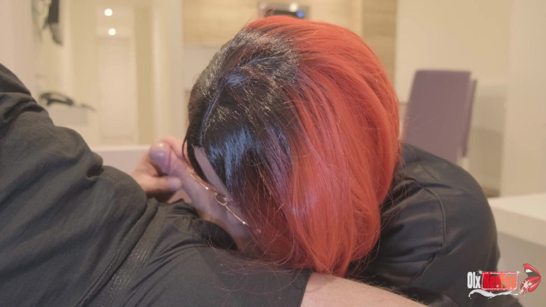 OlxRedFox: My stepmom saw my hard cock and couldn't stay on...