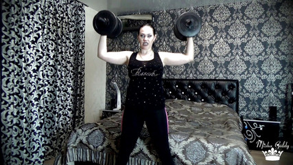 Goddess Misha Goldy: Б'ю мій останній виклик підйому ваги! Більше 50 разів за вправу