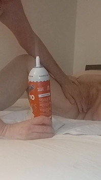 Cream up My Pussy with Whip Cream and