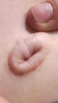 Close up Deep Belly Button