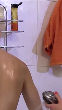 Lucky Dude in the Girls Shower