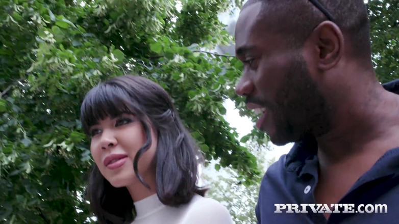 PrivateBlack: Lady Dee, anale en dubbele penetratie-actie in een interraciaal trio