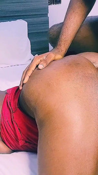Horny Pregnant Stepaunty Enjoy Fucking Big Lack Cock