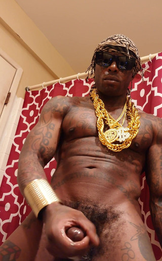 Hallelujah Johnson: Stor svart kuk dyrkan Hallelujah Johnson - Bara kuk och kuk...